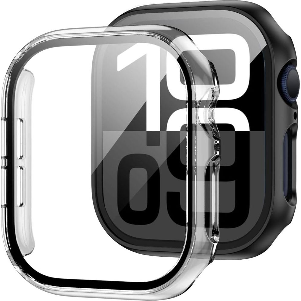 Etui + szkło Tech-Protect Defense360 do Apple Watch 10 (46 mm), przezroczyste